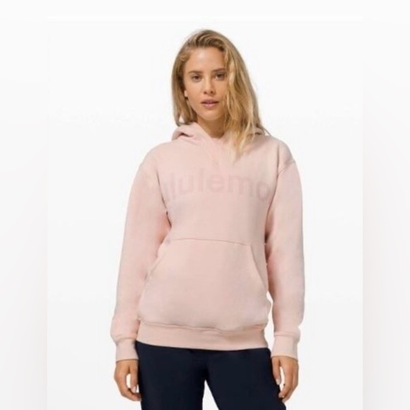 lululemon athletica Tops - lululemon athletica All Yours Pale Pink Hoodie